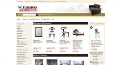 Desktop Screenshot of ncfurnitureoverstock.com